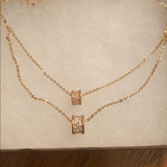 Gold Chocker Necklace - Picture 2 of 6